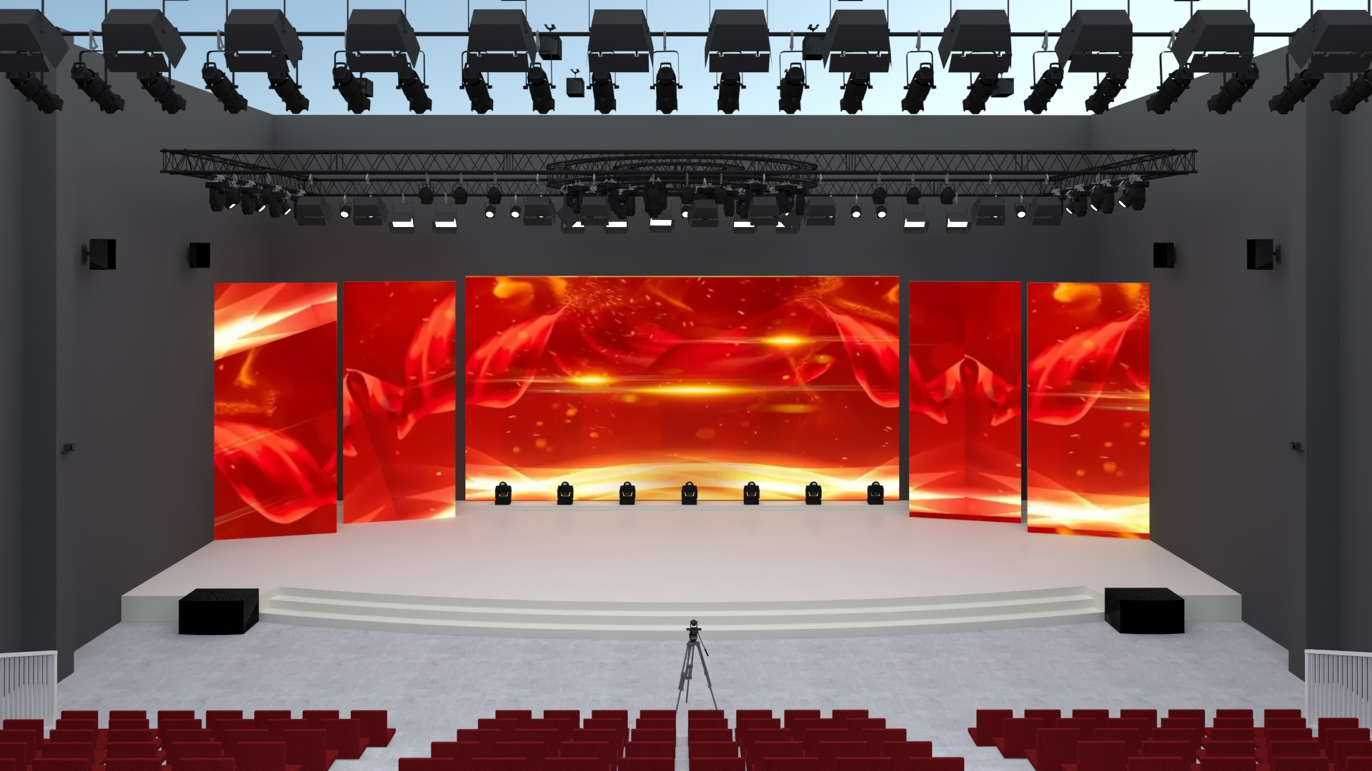 廣播級演播大廳（400-600m2）