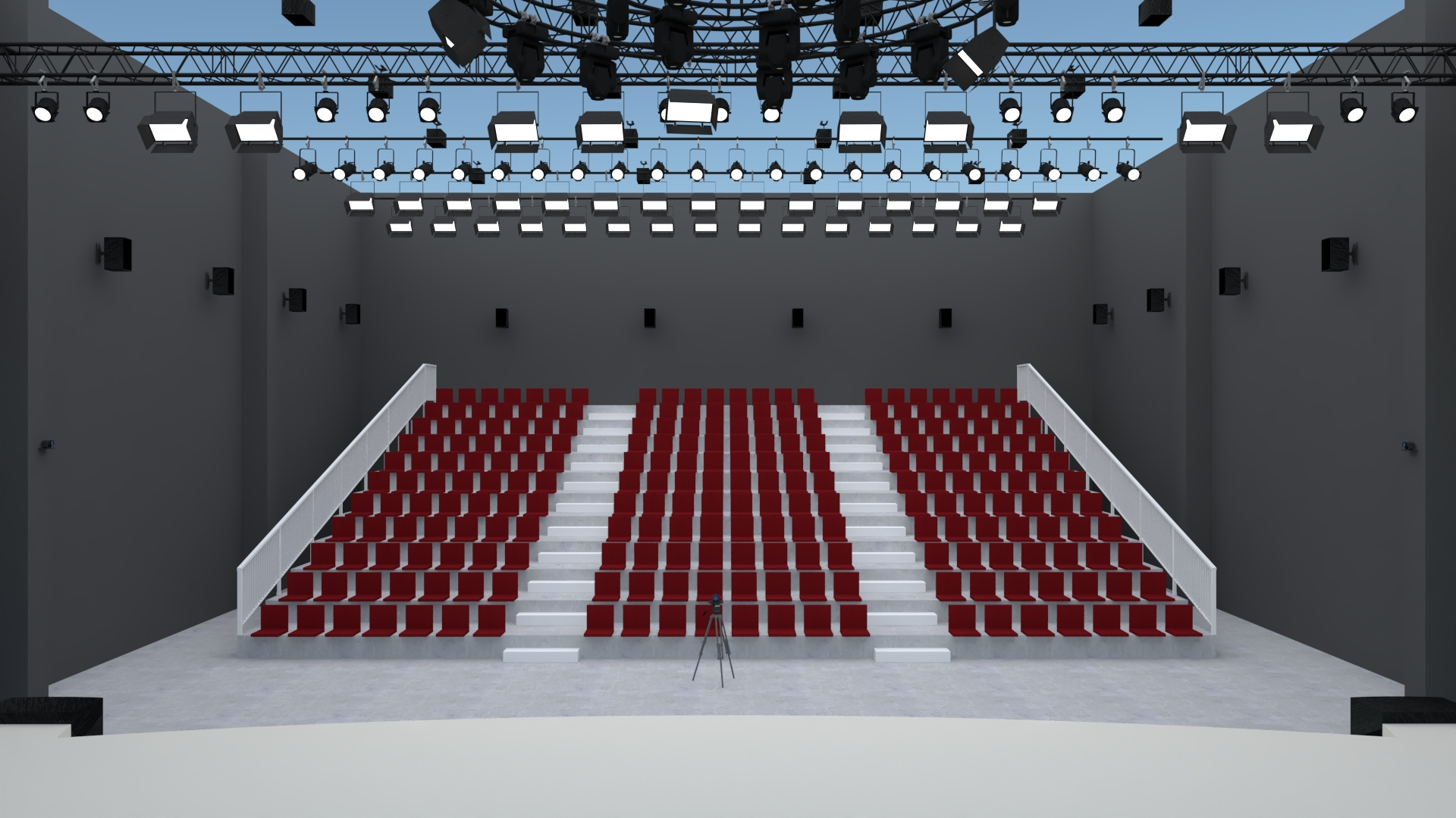 廣播級演播大廳（400-600m2）