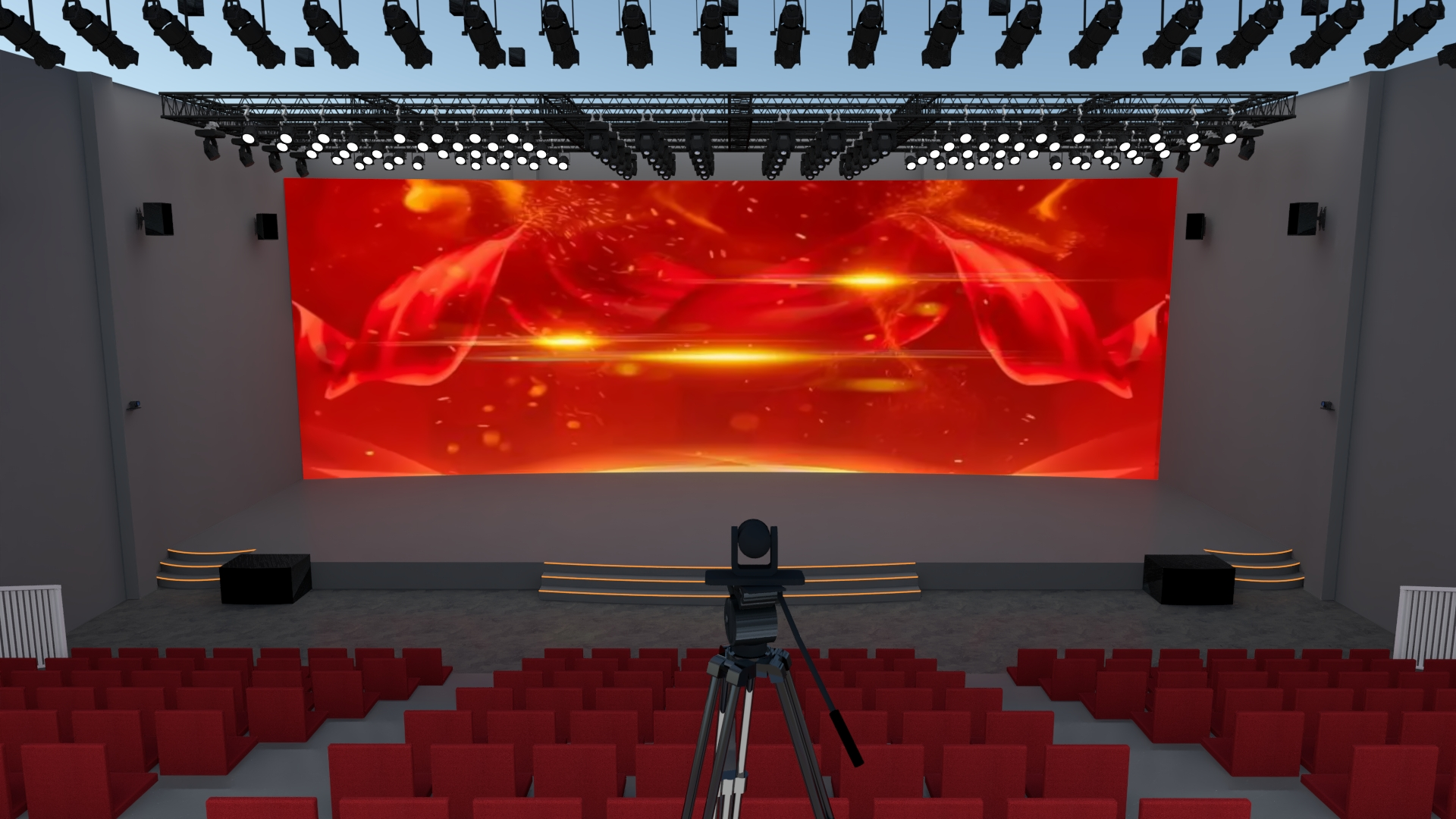 廣播級演播大廳（250-400m2）