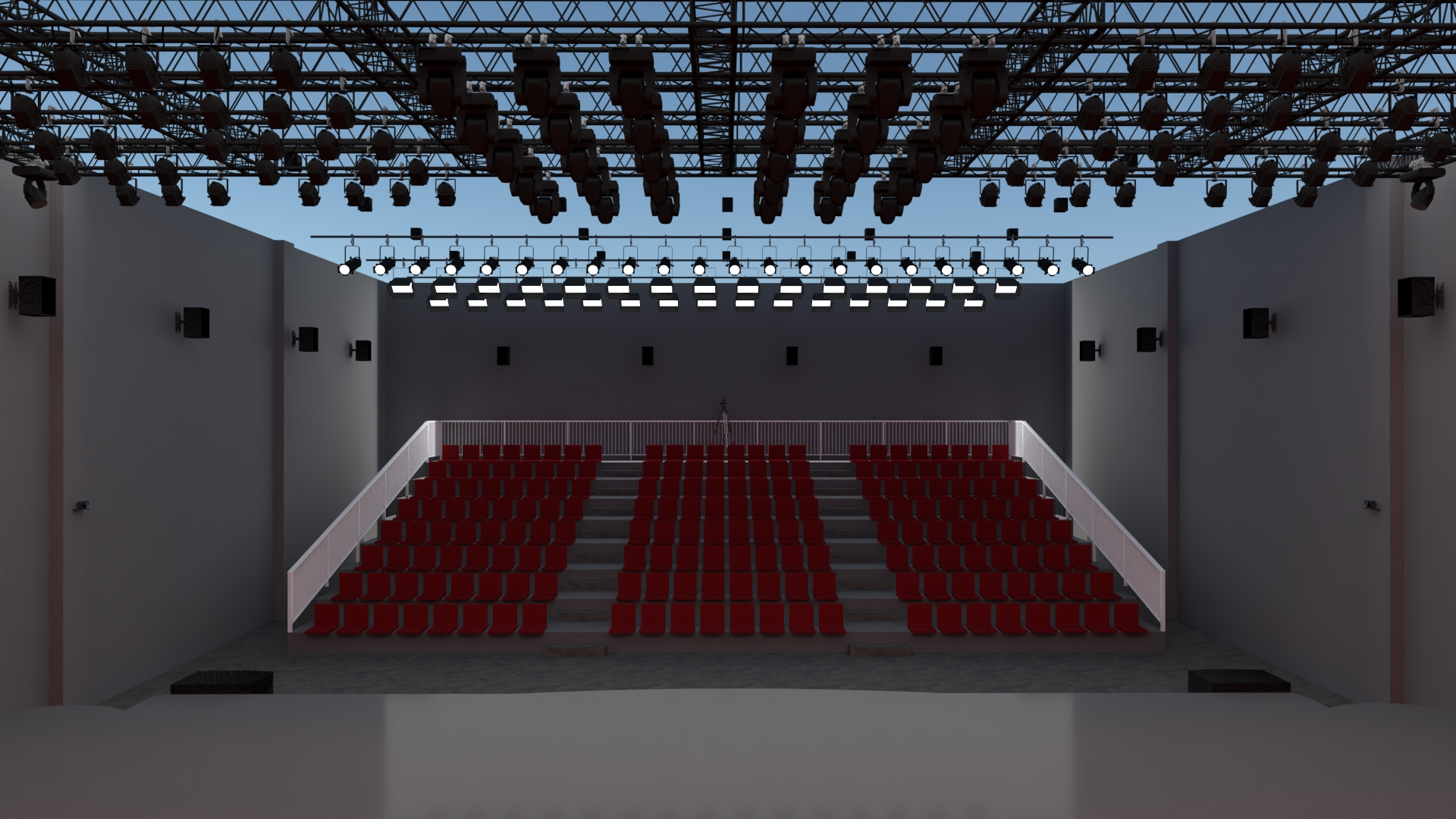 廣播級演播大廳（250-400m2）