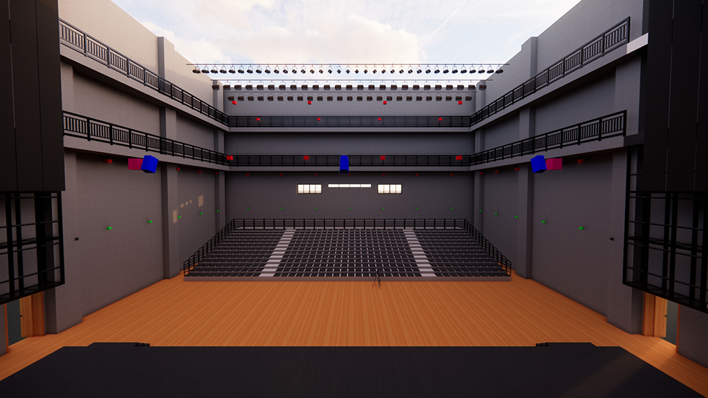 廣播級演播大廳（600-900m2）