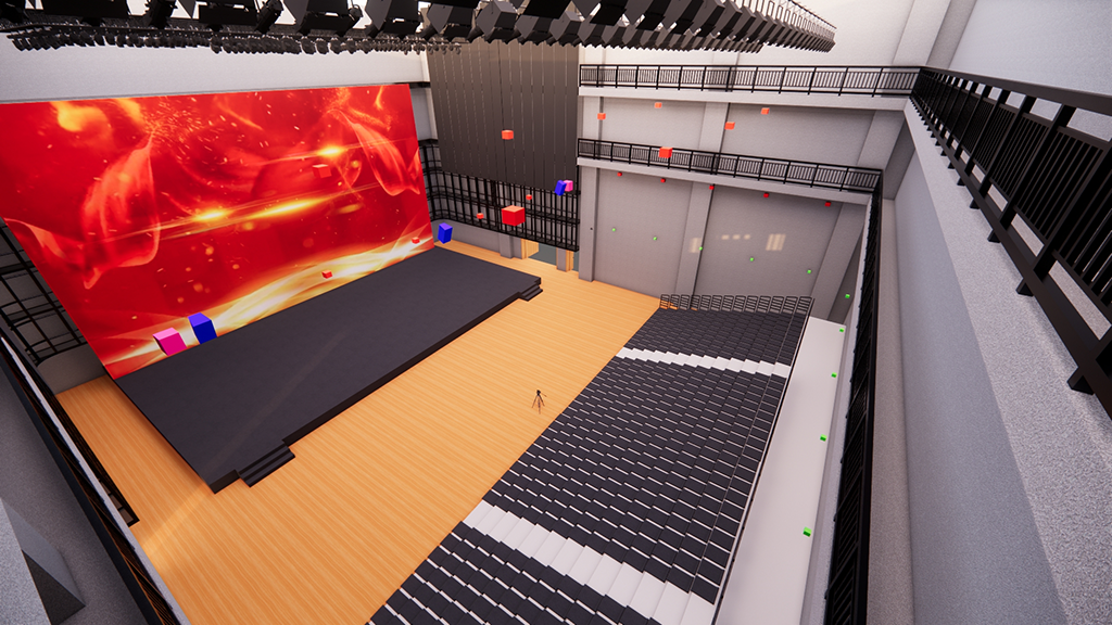 廣播級演播大廳（600-900m2）