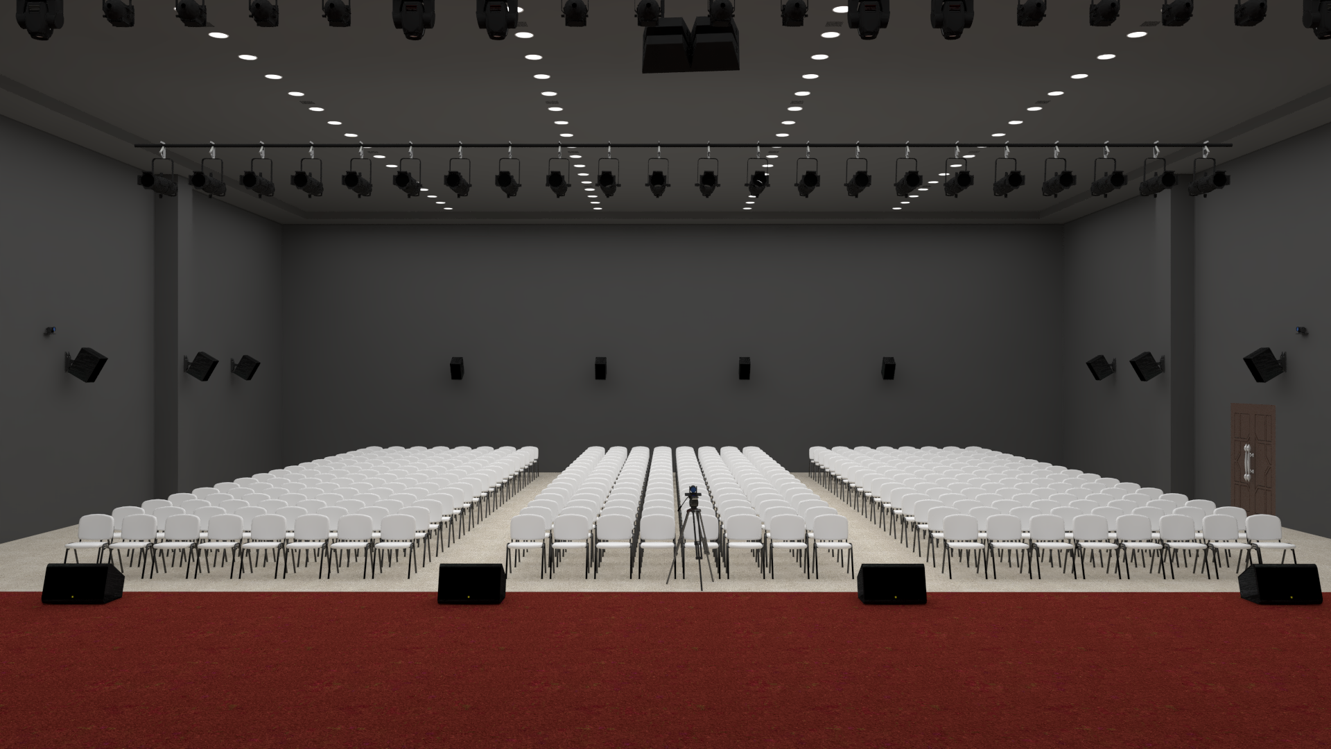 室內大型演出（400-600m2）