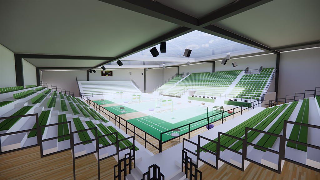 室內體育館（羽毛球場）