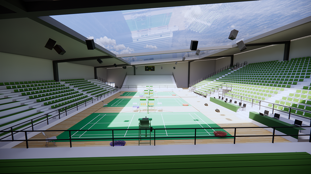 室內體育館（羽毛球場）