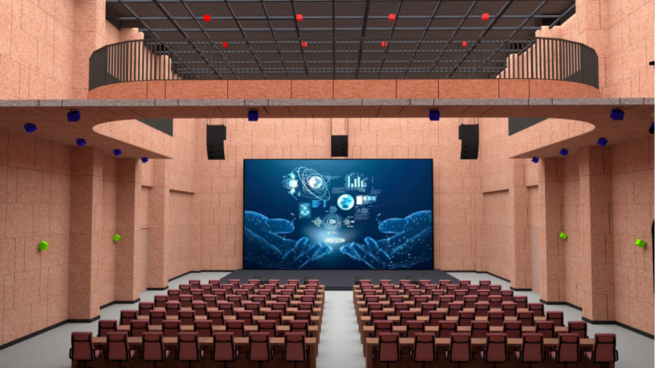 電視臺沉浸聲演播室（中）