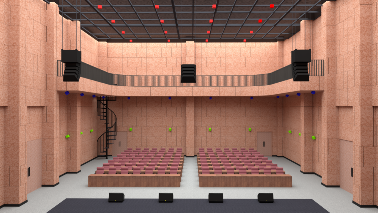 電視臺沉浸聲演播室（中）