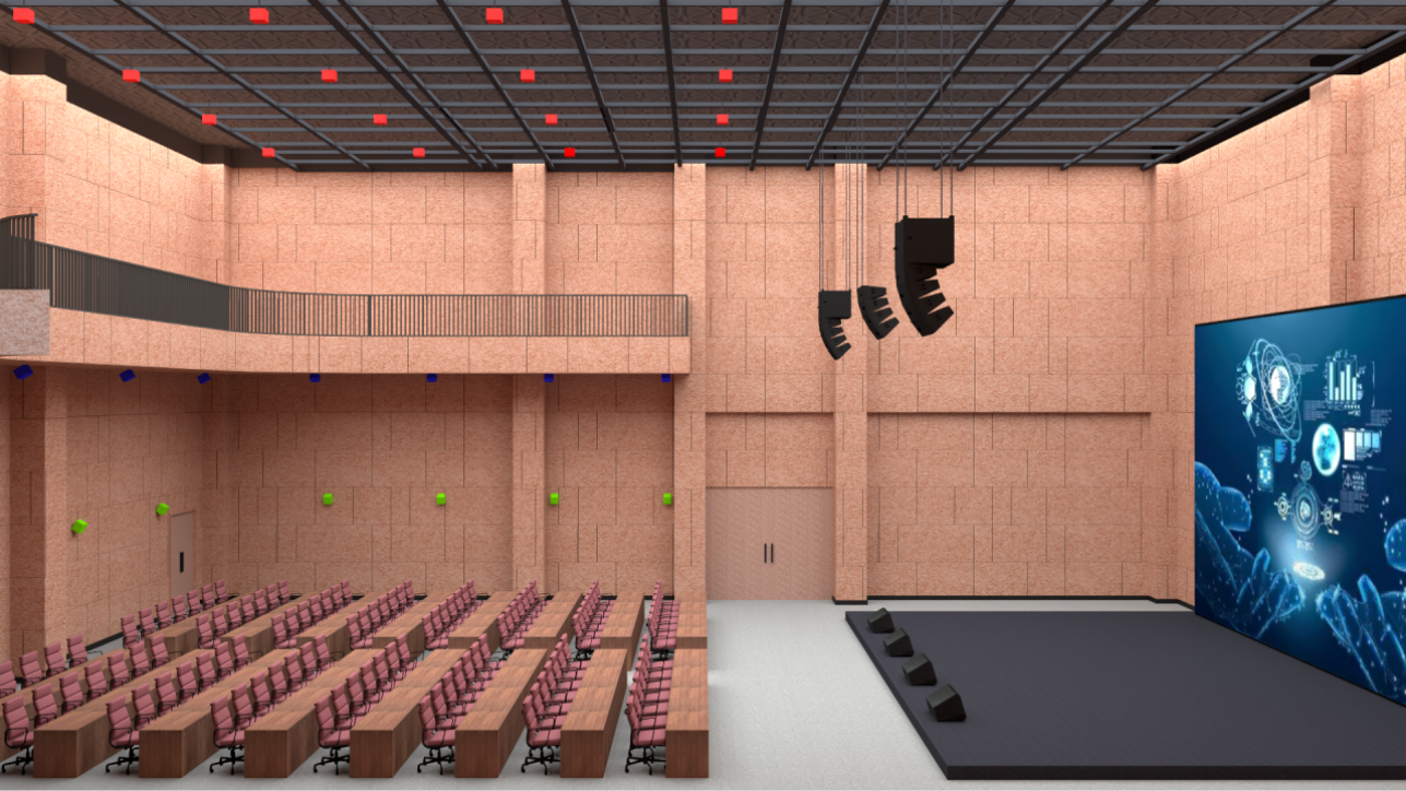 電視臺沉浸聲演播室（中）