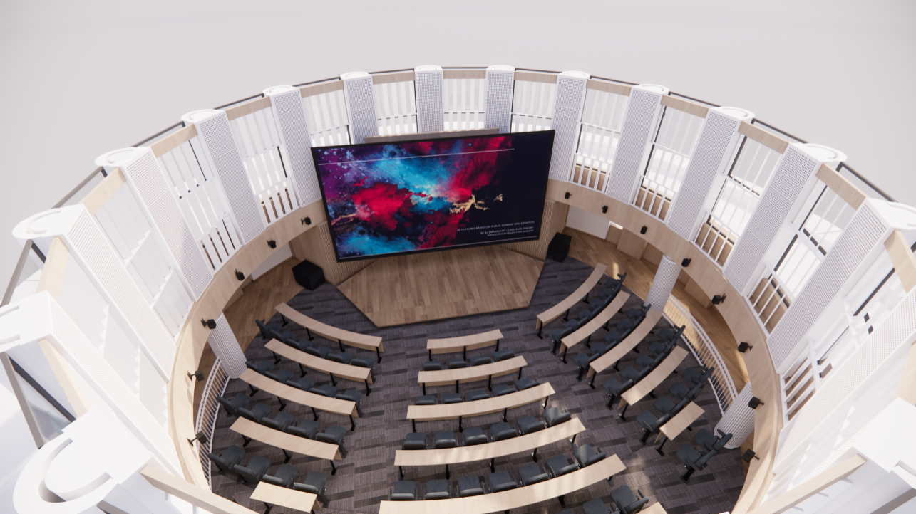 電視臺沉浸聲演播室