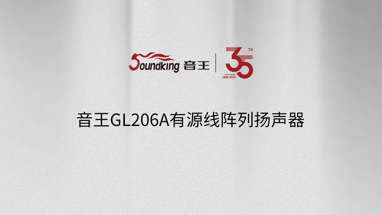音王GL206A有源線陣列揚聲器 音王GL206A有源線陣列揚聲器