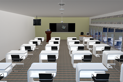 錄播教室（80-90m2）